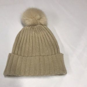 NEW Divided Stocking Hat with Pom